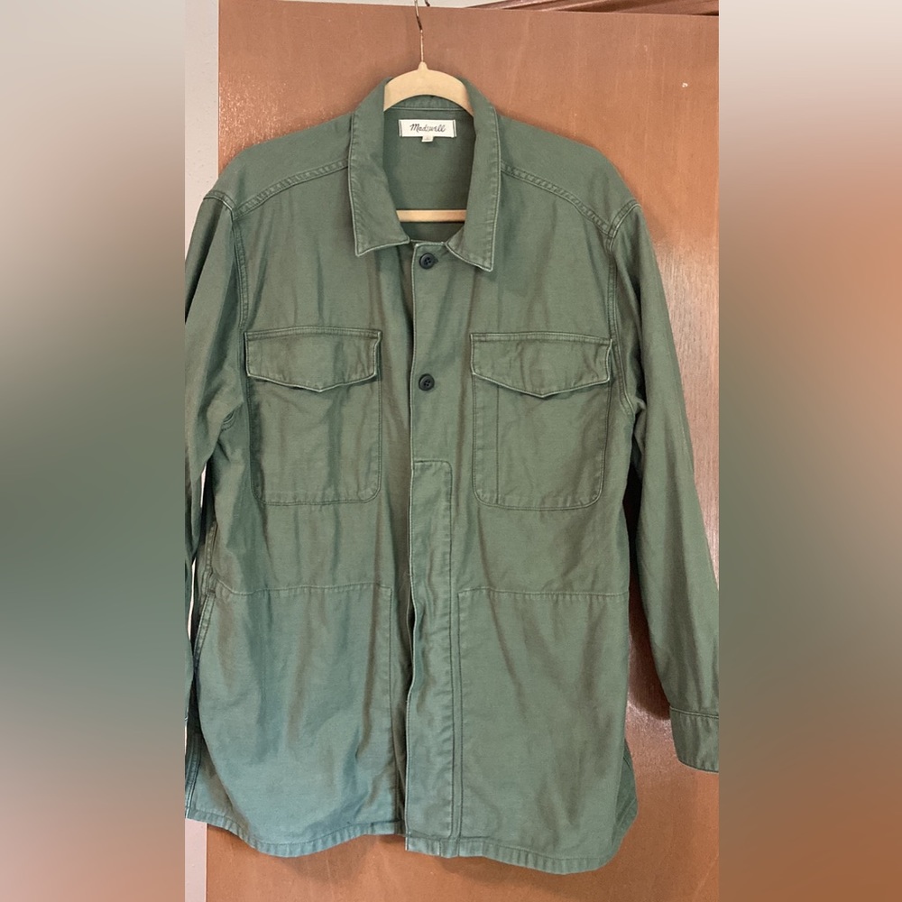 Madewell Green Utility Jacket